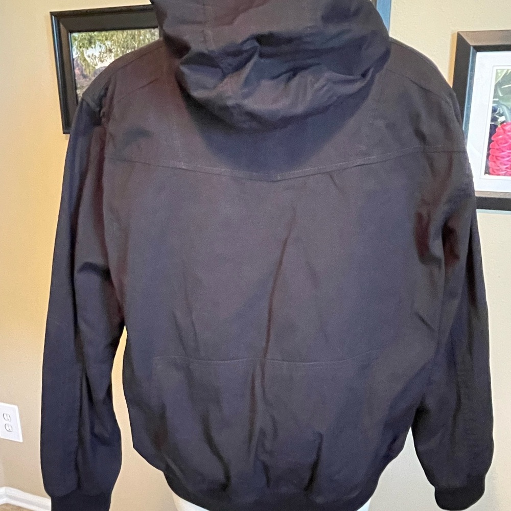 Sean John Light Weight Button Up Jacket With Hood… - image 6